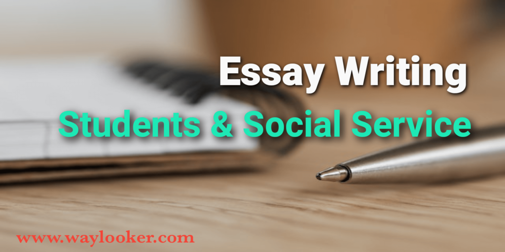 Essay on Students and Social Service